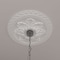 Ekena Millwork Bordeaux Deluxe Ceiling Medallion (Fits Canopies up to 4"), 23 5/8"OD x 3"ID x 2"P, Primed White CM23BO - alternate 9
